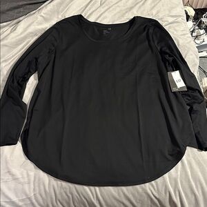 NWT GAP Classic Black Long Sleeve Shirt